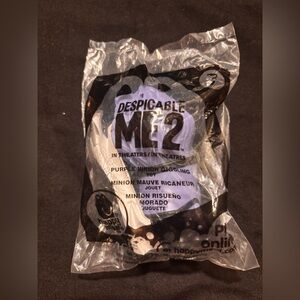 Despicable Me 2 Purple Minion McDonald’s Toy 2013